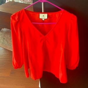 Tuckernuck Red Blouse.
